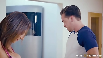 Brazzers - Dirty milf Sara Jay fucks hers sons friend