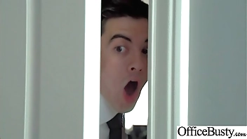 Office Big Tits Girl (Diamond Jackson) Realy Love Hard Baning clip-17