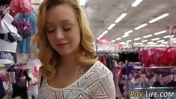 Hot ass pov slut creampie