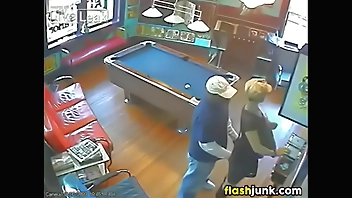 stranger caught having sex on CCTV