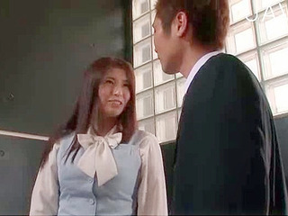 Sexy Nippon secretary desires XXX fuck fest in Tokyo