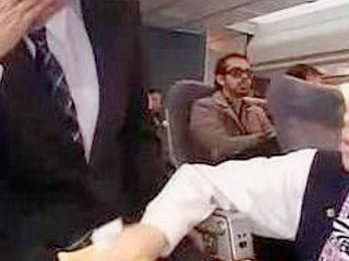 Japanese Stewardess Gives Hot Handjob on Plane with Nippon Flavored Cock Gobbling Goodness