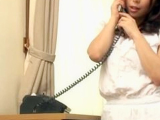 Horny Nippon Maid Fucks her XXX Boss in Tokyo