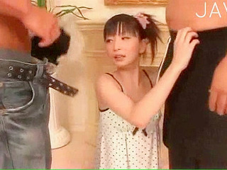 Sucking Thick Phallus with Nippon Beauty