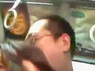 Wild sex in a crowded bus - Fucking a poor nippon woman