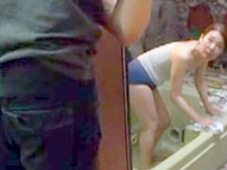 Horny Nippon Friend Fucks Blowjob XXX Bathroom for Thai Porn Steam