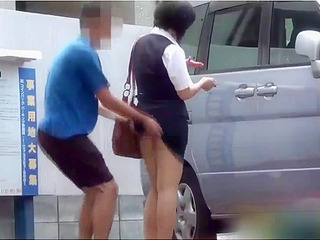 Nippon nipple licking Tokyo thigh-highs, pussy pounding, and skirt sharking XXX.